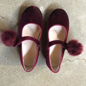 Children’s Place velvet heeled dress shoes